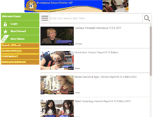 Tablet Screenshot of brookwood167.eduvision.tv