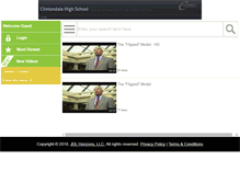 Tablet Screenshot of flippedhighschool.eduvision.tv