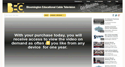 Desktop Screenshot of bectv.eduvision.tv