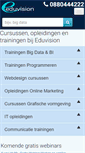 Mobile Screenshot of eduvision.nl