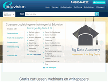 Tablet Screenshot of eduvision.nl