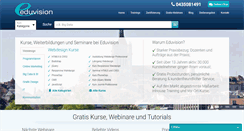 Desktop Screenshot of eduvision.ch